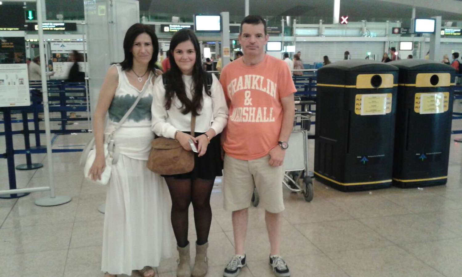 Host family in Roda de Ter, Spain