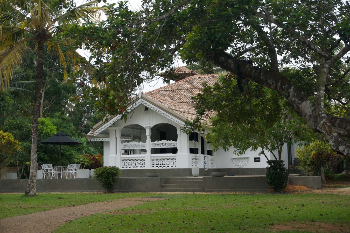 Host family in Weligama, Sri Lanka