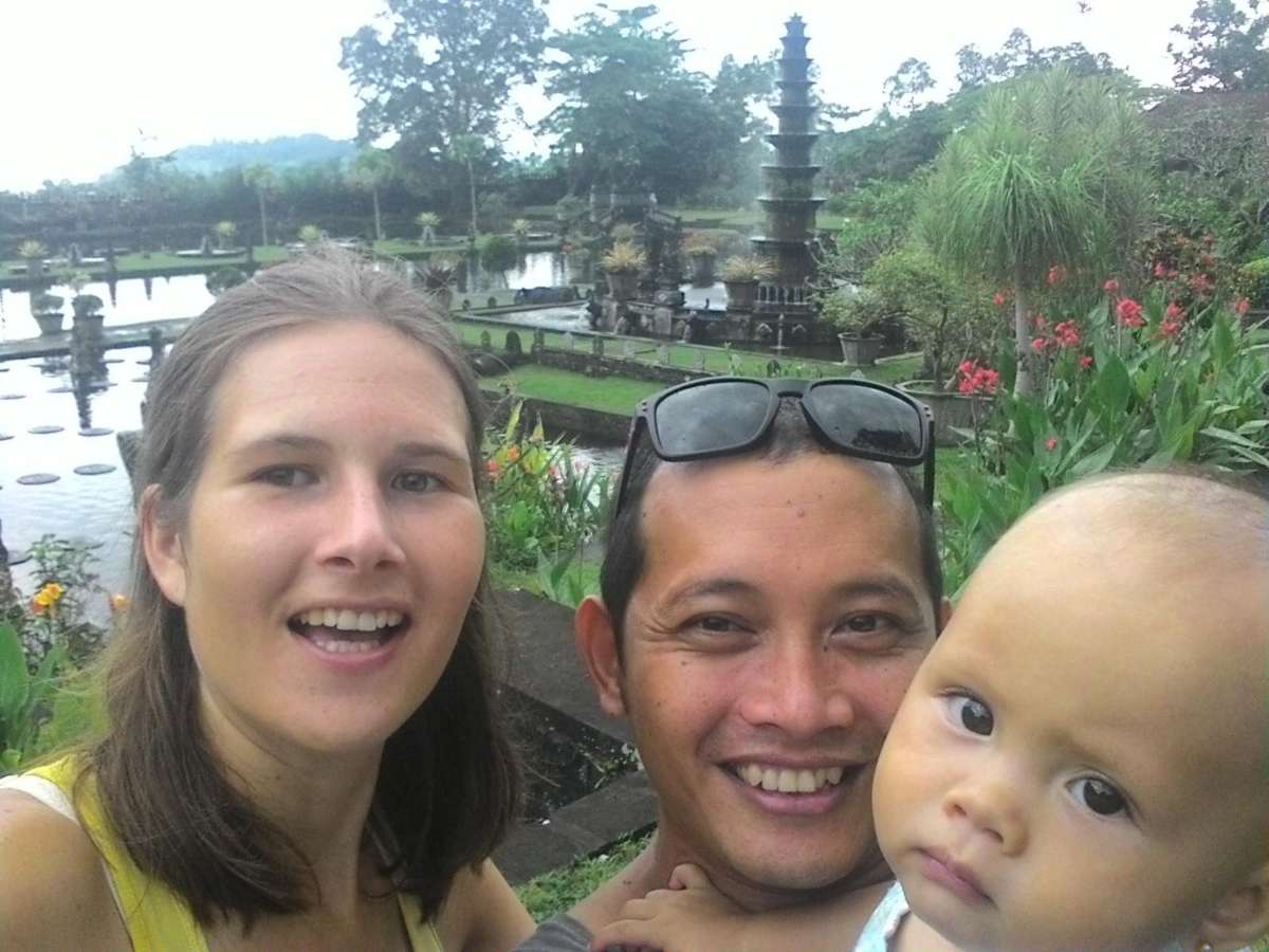 Host family in Denpasar, Indonesia