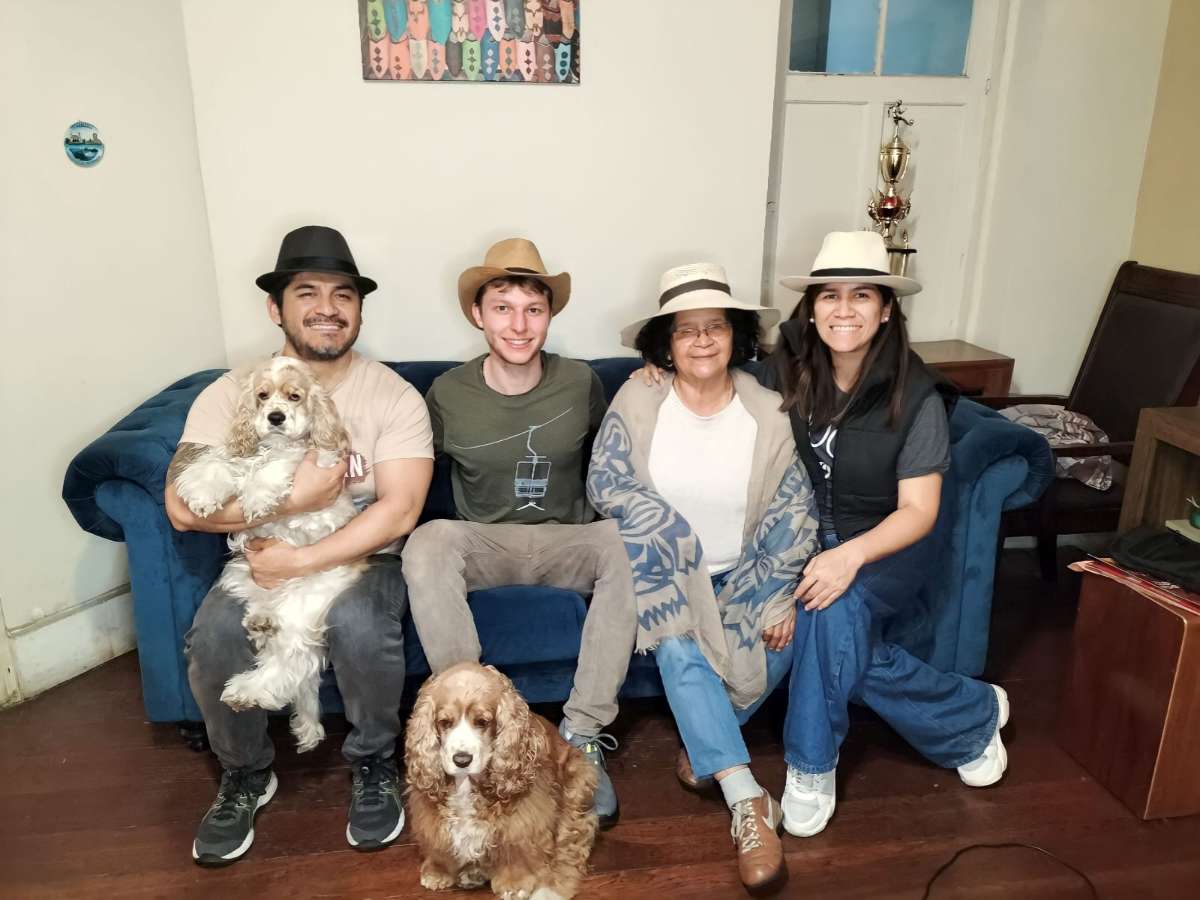 Host family in Lima, Peru