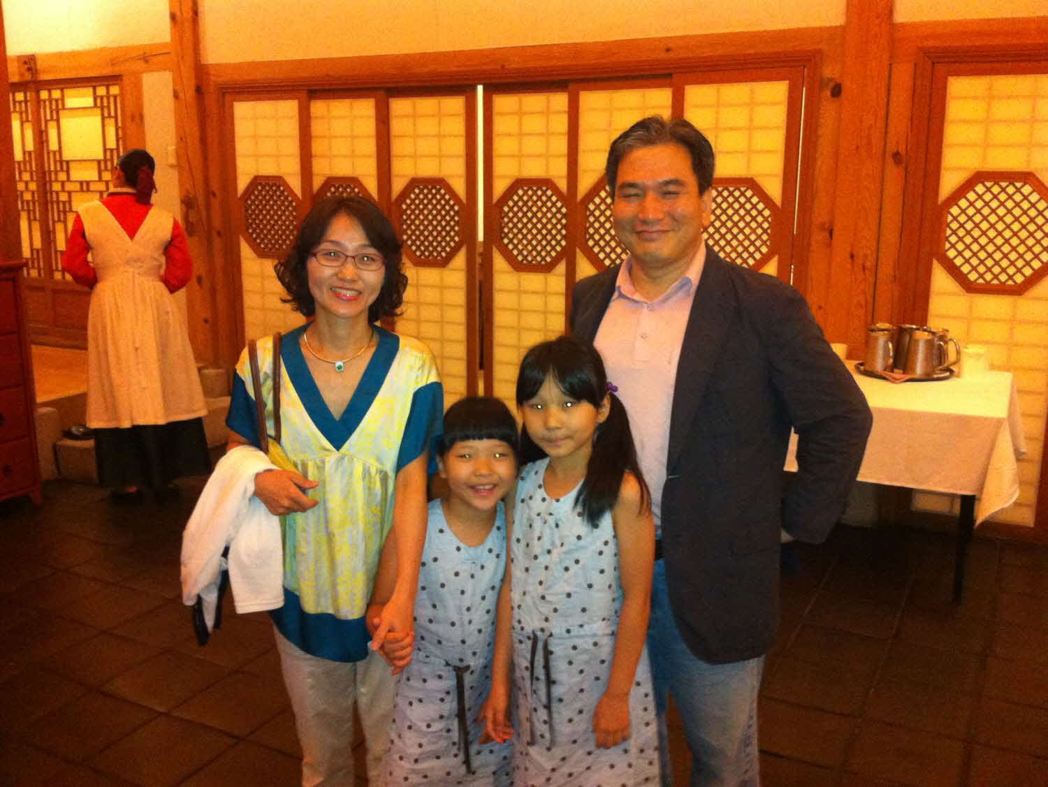 Host family in Bucheon-si, South Korea