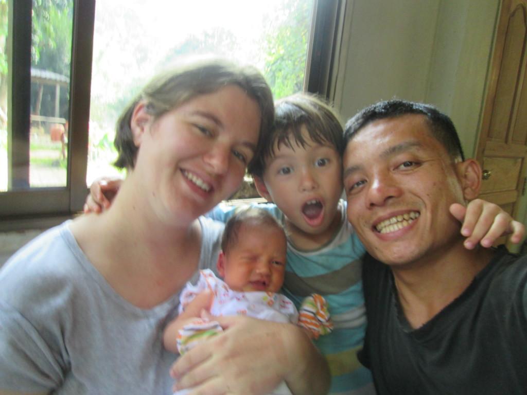 Host family in Ban Ruammit, Thailand