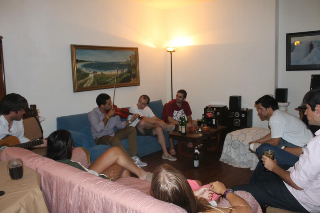 Host family in Recoleta, Argentina