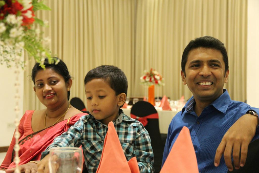 Host family in Kandy, Sri Lanka